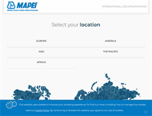 Tablet Screenshot of mapei.com